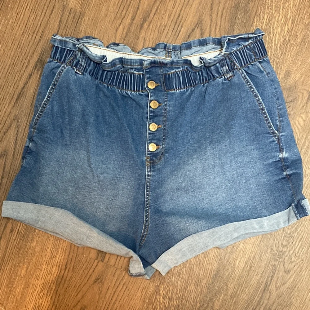 No Boundaries Denim Shorts